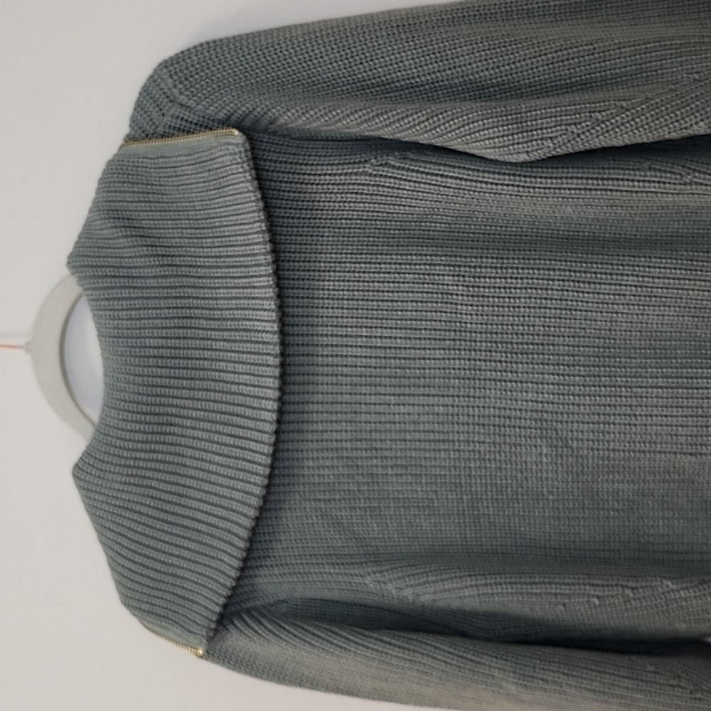 VARLY Ada Full Zip Through Knit Sweater oversize SZ XS - Picture 15 of 16